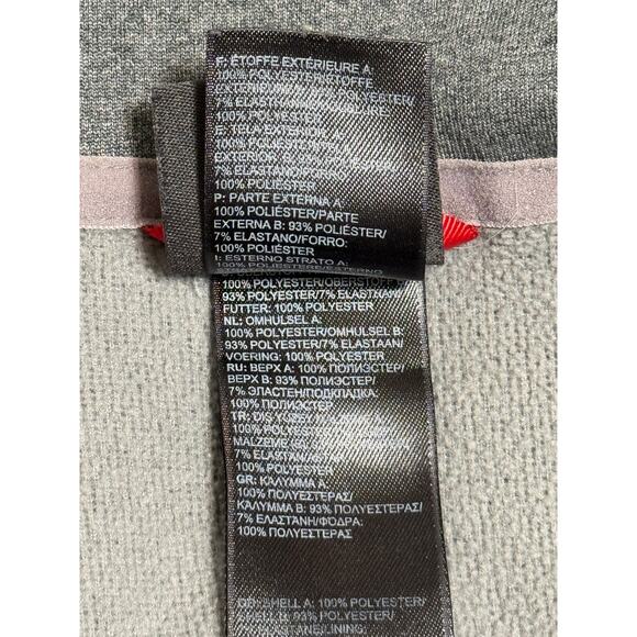 The North Face Men's Fleece Quarter Zip Medium Gray Pullover, Size L - Picture 6 of 6